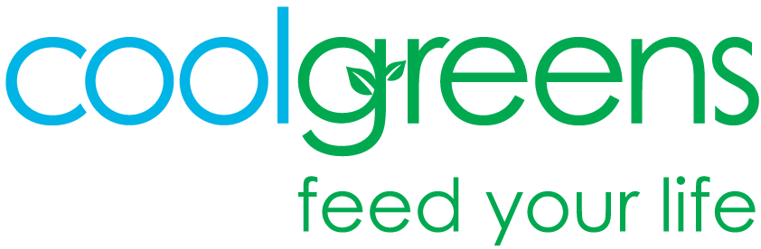 Coolgreens logo, a restaurant buildout by ORO Construction